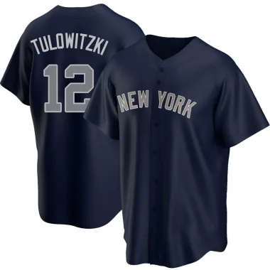 Navy Replica Troy Tulowitzki Men's New York Alternate Jersey